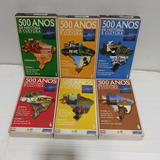 Coleção 6 Fitas Vhs 500 Anos De Historia E Cultura Do Brasil