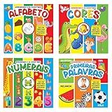 Coleção Aprendendo E Se Divertindo Kit Com 4 Livros
