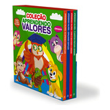 Coleção Aprendendo Valores Box Com 4 Livros