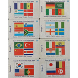Coleção Cartão Telefônico Série Completa Copa Do Mundo 2002