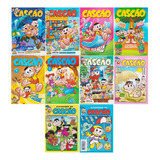 Coleção Cascão Kit 10 Volumes Cascão Almanaque Cascão De Mauricio De Sousa Editorial Panini Capa Mole Em Português 2021
