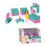 Coleção Casinha Judy Unidade Banheiro Cozinha C Boneca