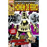 Coleção Clássica Marvel Vol. 8 - Homem De Ferro Vol. 1, De Lee, Stan. Editora Panini Brasil Ltda, Capa Mole Em Português, 2021