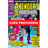 Coleção Clássica Marvel Vol 62 Vingadores 07 De Roy Thomas Editora Panini Capa Mole Edição 62 Em Português 2023