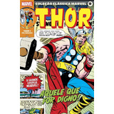 Coleção Clássica Marvel Vol 9 Thor Vol 1 De Lieber Larry Editora Panini Brasil Ltda Capa Mole Em Português 2021