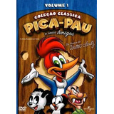 Coleção Clássica Pica pau E Seus Amigos Vol 1 Dvd