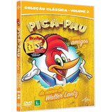 Coleção Clássica Pica pau E Seus Amigos Vol 2 Dvd