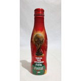 Coleção Coca Cola Copa Mundo 2014 Garrafa Vazia Aluminio Pç2
