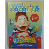 Colecao Cocorico Com 96 Clipes Musicais Dvd 4 Dvds Lacrado