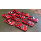 Coleção Com 10 Miniaturas Ferrari Shell