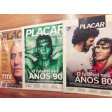 Coleção Com 3 Revistas Placar Publicadas