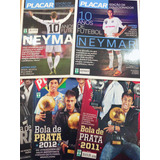 Coleção Com 5 Revistas Placar Do Menino Neymar 