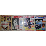 Coleção Com As 4 Primeiras Edições Revista Combat Sport