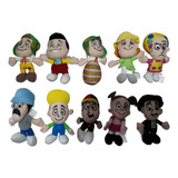 Coleção Completa 10 Bonecos Pelúcia Chaves Mcdonalds 2011