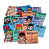 Coleção Completa 14 Cards Street Fighter