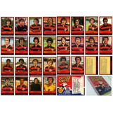 Coleção Completa Futebol Cards Ping pong Flamengo Com Caixa