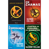 Coleção Completa Jogos Vorazes 4 Livros De Suzanne Collins Editorial Kit De Livros Capa Mole Edição 2021 01 01 00 00 00 Em