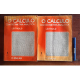 Coleção Completa Kit Livros Volume 1 E 2 O Cálculo Com Geometria Analítica Louis Leithold Editora Harbra