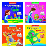 Coleção Contos De Monstrinhos Kit Com 4 Livros Da On Line Editora Capa Dura