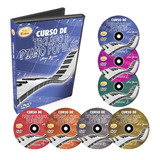 Coleção Curso Teclado E Piano Popular Em 7 Dvds Original