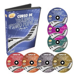 Coleção Curso Teclado E Piano Popular Em 7 Dvds Original