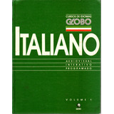 Coleção Cursos De Idiomas Globo Italiano 4 Volumes Mais 24 Fitas Cassete