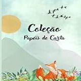 Coleção De Artigos De Papelaria Lindos Papéis De Carta 50 Peças A4 Agenda Caderno Portuguese Edition