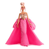 Coleção De Bonecas Barbie Signature, Vestido Rosa, Joias Rosa