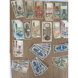 Coleção De Cédulas Notas De Dinheiro Antigo