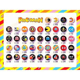 Coleção De Tazos Pac man Lacrados