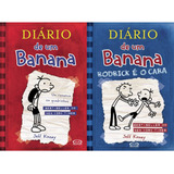 Coleção Diário De Um Banana Vol 1 E 2 Diário De Um Banana Rodrick É O Cara De Kinney Jeff Editorial Kit De Livros Capa Mole Edição 20230101 00 00 00 Em