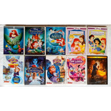 Coleção Dvd Lacrados Princesas Da Disney 10 Discos