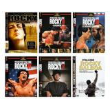 Coleção Dvds Filmes Rocky Balboa