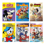 Coleção Gibi Disney 6 Quadrinhos Sortidos Sem Repetição Hq Culturama