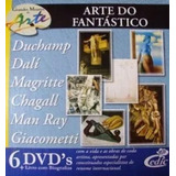 Coleção Grandes Mestres Arte Do Fantástico 6 Dvds E Livreto