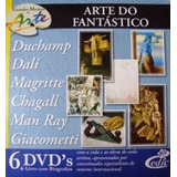 Coleção Grandes Mestres Da Arte Arte Do Fantástico 6 Dvds
