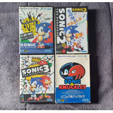 Coleção Jogos Sonic Jap Mega Drive 100 Originais Completos