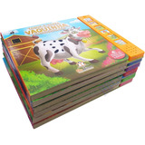 Coleção Livros Sonoros Animais Fazenda História Narrada 6vol