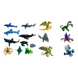 Coleção Mini Animais Fundo Do Mar