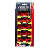 Coleção Mini Ferrari 1 43 5 Unidades