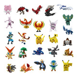 Coleção Miniaturas Kit 144 Bonecos Pokémon