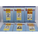 Coleção Os Pensadores 27 Livros Lacrados De Aristóteles Descartes Espinosa Pela Nova Cultural 1991 