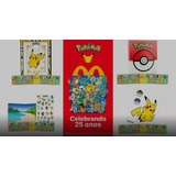 Coleção Pokémon Mc Donald s Cards Booster Adesivos 