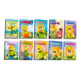 Coleção Sentimentos Com 10 Livros Trabalhe As Emocoes Editora Bombom Books 2012