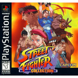 Coleção Street Fighter Alpha Collection Ps1