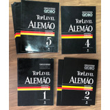 Coleçao Top Level 9 Volumes Alemão Idiomas Globo Cd Mp3