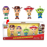 Coleção Toy Story 4 Agarradinhos Woody Buzz Jessie E Alien
