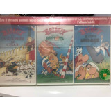 Coleção Vhs Asterix Francês Original Novo