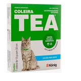 Coleira Anti Pulgas E Carrapatos Konig Tea 327 Para Gatos