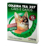 Coleira Antipulgas E Carrapatos Konig Tea 327 Gatos